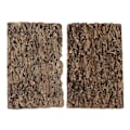 Miniatyrbilde 1 av 3: 2 stk Reptiltrær Bark Terrarium Tre Bark Reptilplattform Reptil Bark Plattform Terrarium Dekorasjon 30X 30X20X2CM