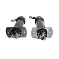 Miniatyrbillede 4 af 5: 2 stk. Bilstyling Forlygte Vaskeløft Cylinder Spray Dyse Jet Til 2007-2015 4l0955101 4l0955102