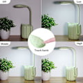 Miniatyrbilde 3 av 5: Skrivebordslampe LED-lys fleksibel dimbar USB-oppladbar leselampe for barn