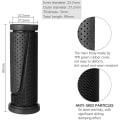 Miniatyrbilde 5 av 5: 2 stk sykkelgrep korte mini sykkelstyregrep passer til mange standard sykler, 90 mm lengde terrengsykkelgrep skift sykkelgrep