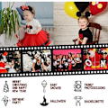 Miniatyrbillede 2 af 5: Sæt med 4 Mickey Mouse Øre Diademer Minnie Mouse Øre Diademer Kvinder Piger