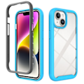 Pikkukuva 1 / 5: iPhone 15 Kuori Iskunkestävä Etukehys Vaaleansininen