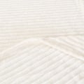 Miniatyrbillede 3 af 5: Blød fleeceplaid, 100 x 150 cm, hvid fleeceplaid til sofa, blød og varm, børneplaid, miofiber, fluffy sofaplaid, sofaoverkast