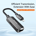 Pikkukuva 2 / 5: Mcdodo 2.4A 2in1 Lightning - USB-A 3.0/Lightning Hona -sovitin