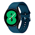 Miniatyrbillede 3 af 5: Silikone Armbånd Til Galaxy Watch 4/5/5 Pro/6/7/FE Mørkeblå