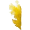 Miniatyrbillede 1 af 2: Fjer, gule, 48/pk (til pynt mm) Gul Yellow