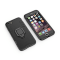 Pikkukuva 3 / 5: iPhone 7/8/SE (2020/2022) - Hybridirengaskotelo - Musta