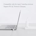 Miniatyrbild 5 av 5: Xiaomi USB Type-C-kabel 6A Supersnabb Laddningsdatakabel Hållbar TPE USB-A till USB-C Laddningskabel Vit Ingen