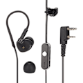 Pikkukuva 1 / 3: K-Pää Walkie Talkie Kuulokemikrofoni Radiokuulokkeet Baofeng Uv5R 888S:lle Kenwood Walkie Talkieille
