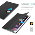Pikkukuva 5 / 5: Musta Smart Case iPad Air 2:lle, Erittäin ohut kevyt jalustallinen suojakotelo iPad Air 2:lle (A1566 A1567)