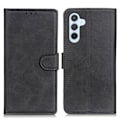 Miniatyrbillede 1 af 5: Samsung Galaxy A35 5G Etui Læder Sort