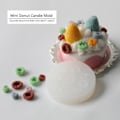 Miniatyrbillede 2 af 5: Lysforme lys stearinlys DIY støbeforme i silikoneform MJ18 Mini Donuts