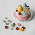 Miniatyrbillede 5 af 5: Lysforme lys stearinlys DIY støbeforme i silikoneform MJ18 Mini Donuts