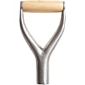 Miniatyrbilde 1 av 4: 31mm indre diameter jern spade håndtak Y-håndtak god håndbeskyttelse sterk jernhage