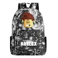 Miniatyrbillede 1 af 2: Ny Roblox Rygsæk Børn Skoletaske Studenter Bogtaske Rejsetaske Gave Sort Lyn