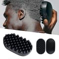 Silikon Hårborste för Lockar, Twist Curl Kam för Afro Lockar, Lockborste för Afro Hår, Tvättbar och Hållbar[co]