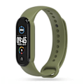 Pikkukuva 1 / 5: Tech-Protect Xiaomi Mi Smart Band 5 / 6 / 7 Ranneke Iconband Army Green