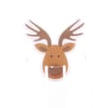 Bordsdekoration / Glasdekoration Jul - Ren 10-pack Brun Brun[CO]