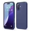 iPhone 16 Mobilskal Silikon Rvelon - Blå Blå blue