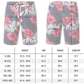 Pikkukuva 5 / 5: Kukkakuvioiset rennot Aloha Hawaii -shortsit miehille - STK008 zdq