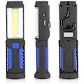 Miniatyrbilde 3 av 5: Oppladbar LED arbeidslampe med magnetisk LED lommelykt 2200mah COB LED 650lm 3w (blå)