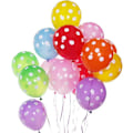 Miniatyrbillede 1 af 3: 100 stk. festballoner latexballoner farverige balloner børnefestdekorationer fødselsdag til bryllup fødselsdagsfestdekoration (12 tommer balloner)