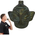 Miniatyrbild 1 av 5: Aztec Death Whistle | Loud Skull Scream Whistle for Halloween Fun