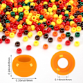 Miniatyrbild 3 av 5: Höst Thanksgiving Pony Beads - 1200 st för DIY-hantverk