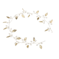 Miniatyrbild 2 av 5: （gyllene）Glittrande och elegant bröllopshår sidohår accessoarer huvudbonad hårsmycken modeaccessoar för kvinnor flickor