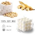 Miniatyrbild 2 av 5: Bubble Lights - Cube Soy Candle, Home Decor Candles, Aromatherapy Candle Set of 2, Home Use and Gifts