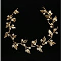 Miniatyrbild 5 av 5: （gyllene）Glittrande och elegant bröllopshår sidohår accessoarer huvudbonad hårsmycken modeaccessoar för kvinnor flickor