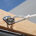 Miniatyrbild 2 av 5: Solsegelskärm hårdvarukit - Super Heavy Duty - för fyrkantig och rektangulär solsegelskärm Rektangel Fyrkantig skugga Segel Utomhus