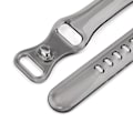 Miniatyrbillede 3 af 5: Apple Watch 38/40/41mm CrystalFlex TPU Armbånd Sort