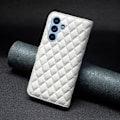 Miniatyrbillede 5 af 5: Samsung Galaxy A54 5G Etui Diamant Læder Hvid