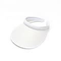 Dam sommarsolhattar med brett brätte solskydd hattar sol UV-skydd vit White