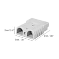 Pikkukuva 2 / 5: 10 kpl Anderson-tyylisiä pistoliittimiä Dc 50a 12-24v 6awg kaksoisnapa kuparikontaktilla teho C