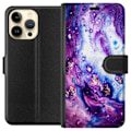 Pikkukuva 1 / 3: Apple iPhone 14 Pro Max Lompakkokotelo Galaxy Marble