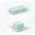 Miniatyrbillede 4 af 5: 2 stk. Fidget Toys infinity cube Antistress Sort Sort
