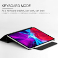 Pikkukuva 2 / 5: iPad Pro 12.9 (2018/2020/2021) - Vankka Tri-Fold Kotelo - Musta Musta
