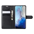 Miniatyrbillede 5 af 5: Samsung Galaxy S20 - Litchi Pung Etui - Sort Black Sort