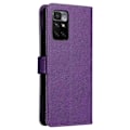 Miniatyrbillede 4 af 5: Xiaomi Redmi 10 Etui Solid Læder Lilla