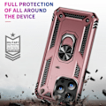 Pikkukuva 3 / 5: iPhone 15 Pro Max Kuori Iskunkestävä Armor Sormus Ruusukulta