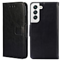 Miniatyrbillede 1 af 5: Samsung Galaxy S23 Plus Læder Etui Sort