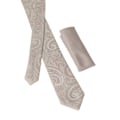 Miniatyrbilde 2 av 3: Burton Paisley Twill Slips og Lommetørkle Sett One Size Mush Mushroom One Size