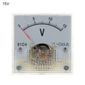 DC voltmeter Analog panelmätare 0-15V 0-15V[CO]