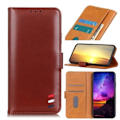 Miniatyrbillede 1 af 5: Samsung Galaxy S21 FE Etui Tri-Color Læder Brun