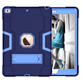 Miniatyrbillede 1 af 5: iPad 10.2 2019/2020/2021 Stødsikkert Hybrid Cover Med Støttefod Mørkeblå/Blå Mørkeblå/Blå