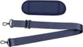 Justerbar halkfri vadderad axelrem, marinblå nylon, 143x3.8cm, för väskor