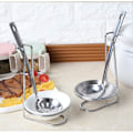 Miniatyrbillede 4 af 5: Ske Rest Holder Suppeske Rest Køkken Rustfrit Stål Suppeske Bedste Suppeske Si Holder Stativ Rack Suppeske Holder Ske Holder Stativ