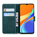 Miniatyrbillede 2 af 5: Xiaomi Redmi 9C Etui Læder Mørkegrøn